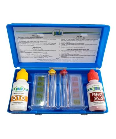Kit analizador Cloro y pH – Panda